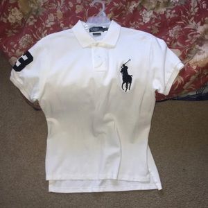 Polo Big Pony White And Black